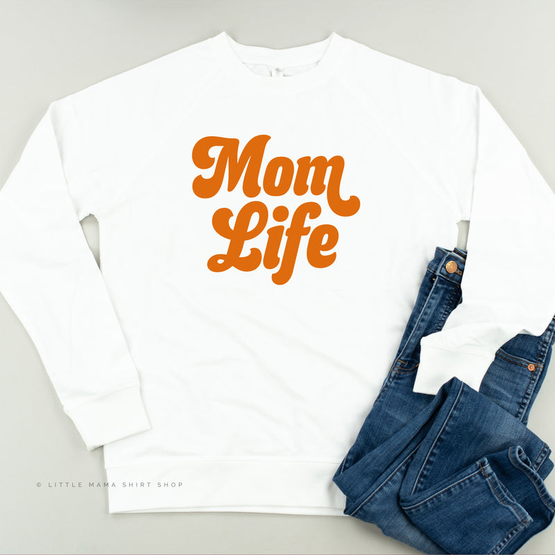 Mom Life (Retro) - Lightweight Pullover Sweater