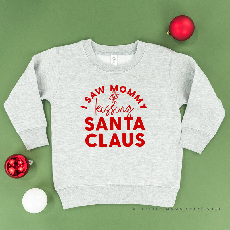 I Saw Mommy Kissing Santa Claus - Child Sweater