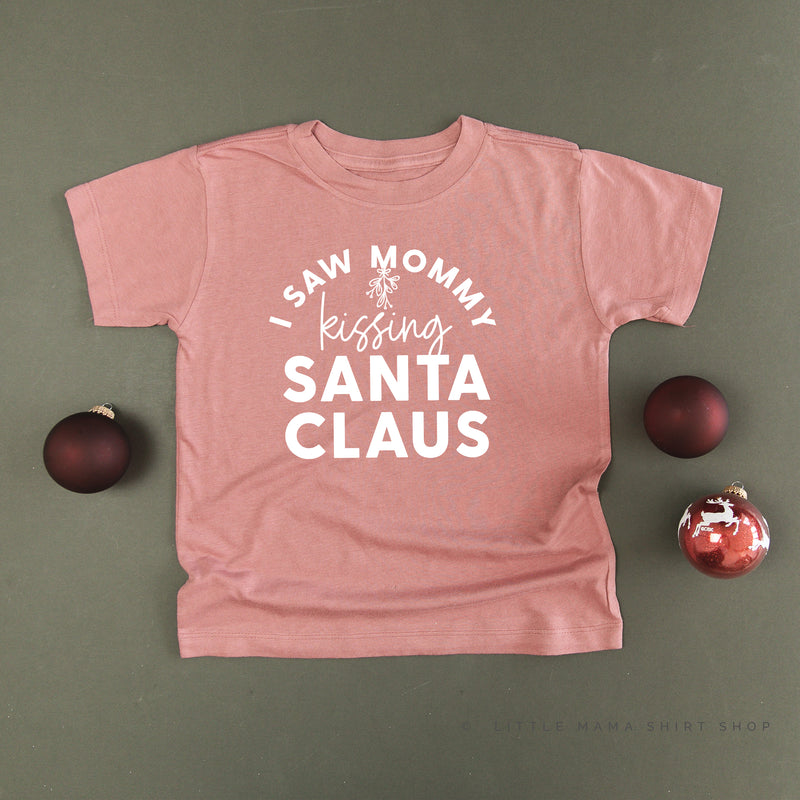 I Saw Mommy Kissing Santa Claus - Child Tee