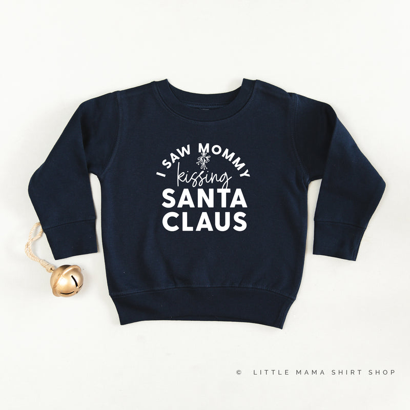 I Saw Mommy Kissing Santa Claus - Child Sweater