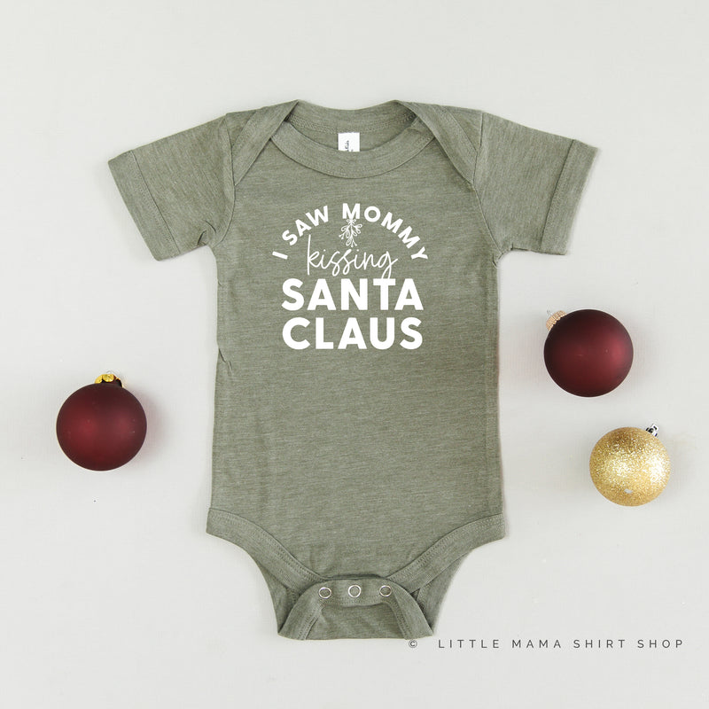 I Saw Mommy Kissing Santa Claus - Child Tee