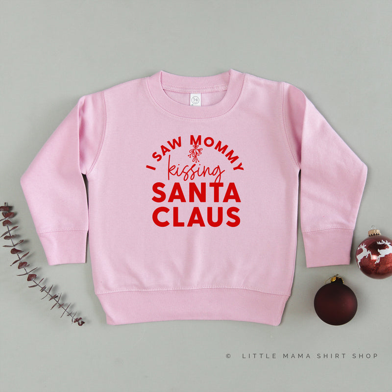 I Saw Mommy Kissing Santa Claus - Child Sweater