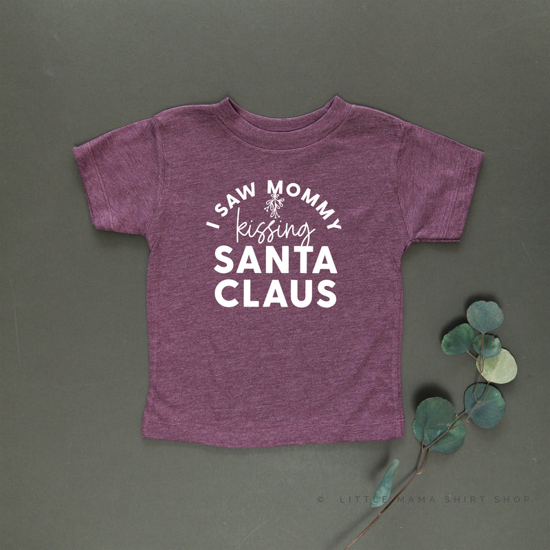 I Saw Mommy Kissing Santa Claus - Child Tee