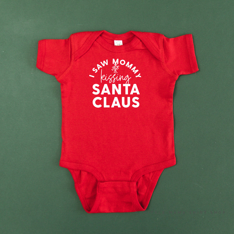 I Saw Mommy Kissing Santa Claus - Child Tee