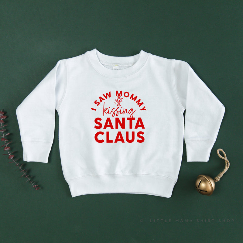 I Saw Mommy Kissing Santa Claus - Child Sweater