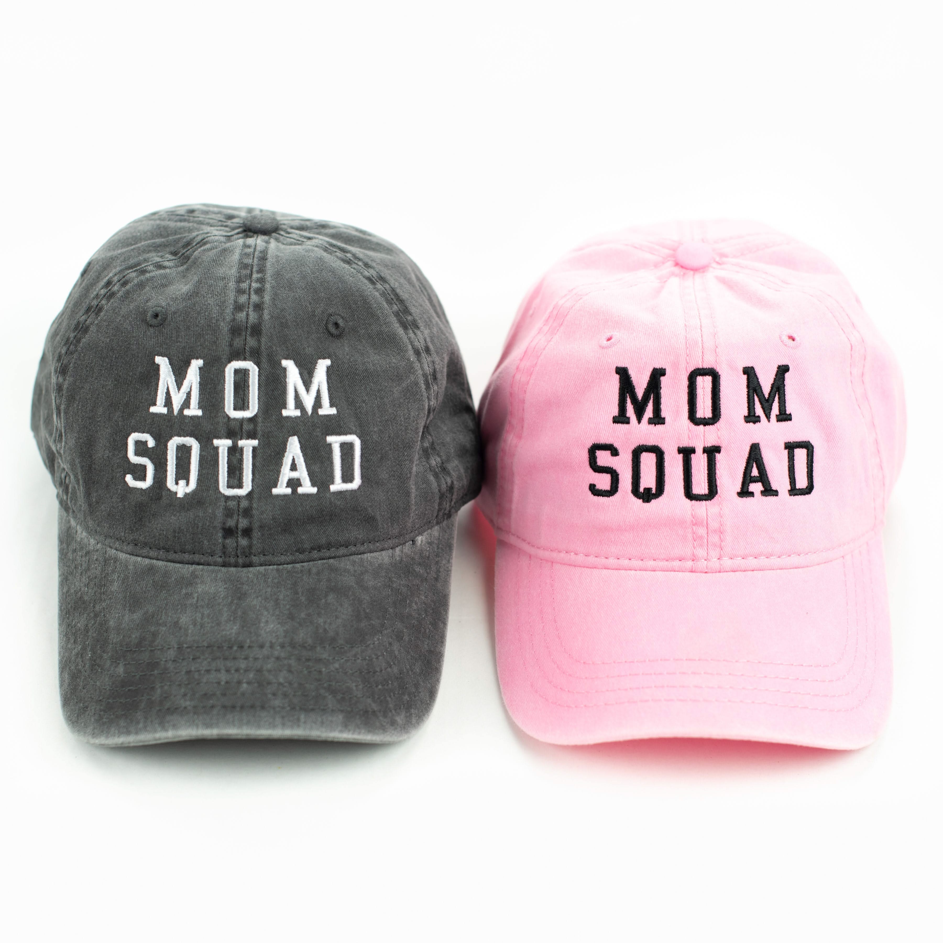 Mom Squad - Baseball Cap Little Mama Shirt Shop
