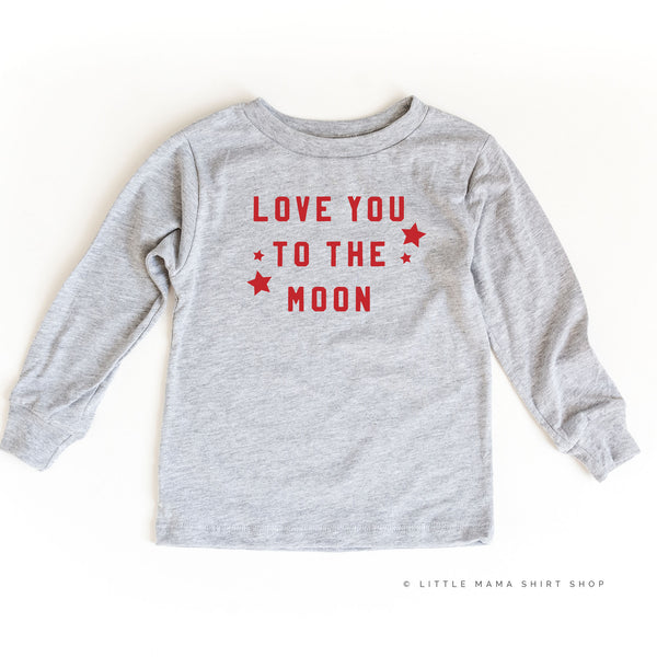 Love You To The Moon - Child LONG SLEEVE Tee