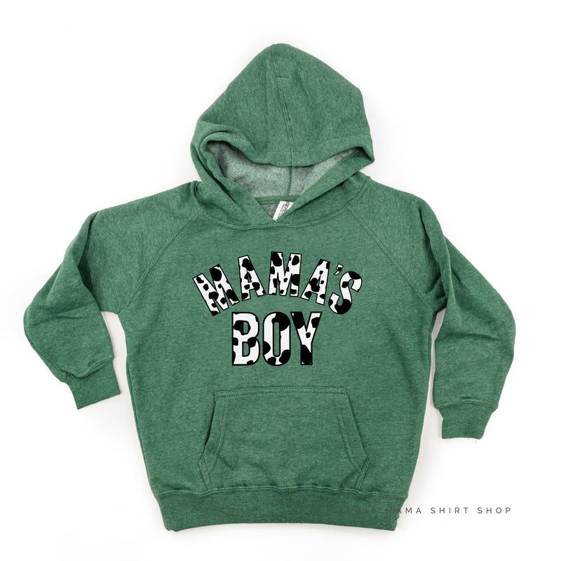 Cow Print - MAMA'S BOY - Child Hoodie