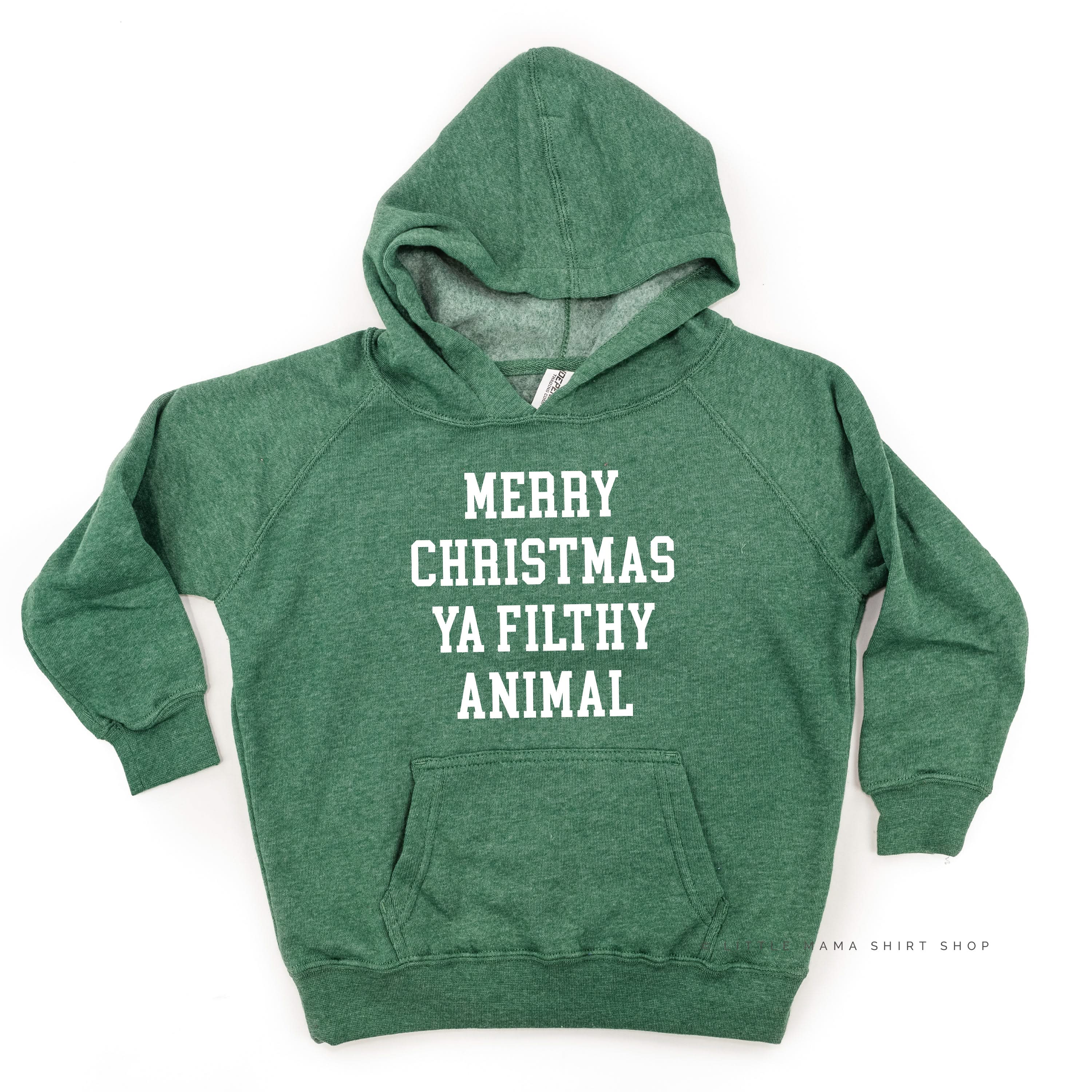 Merry Christmas Ya Filthy Animal - Child Hoodie