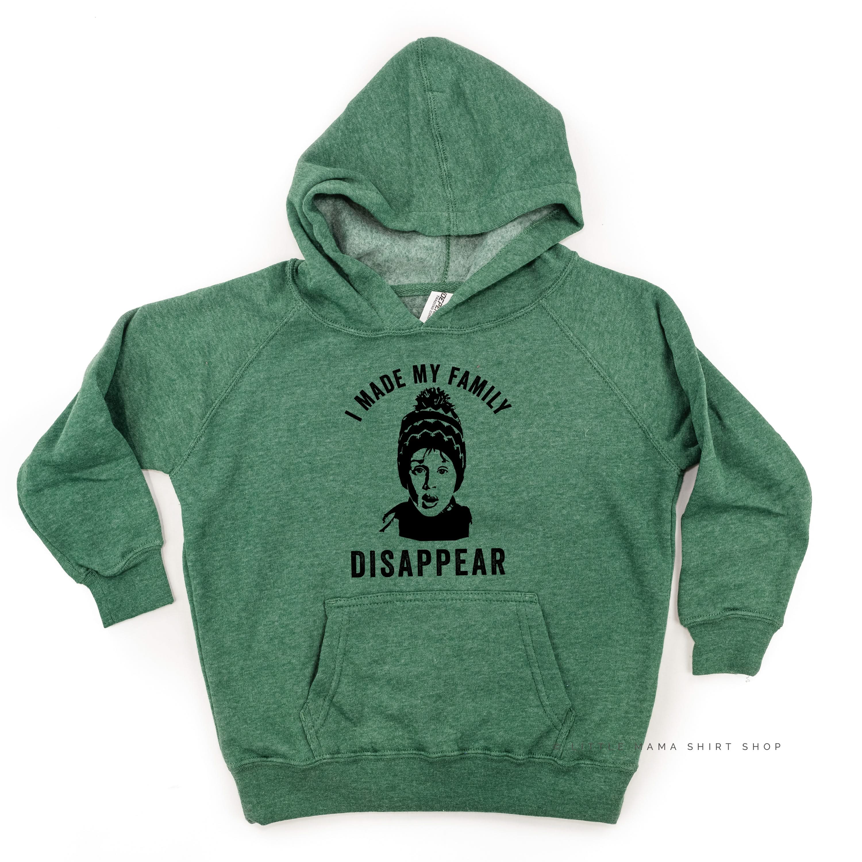 I Made My Family Disappear - Child Hoodie