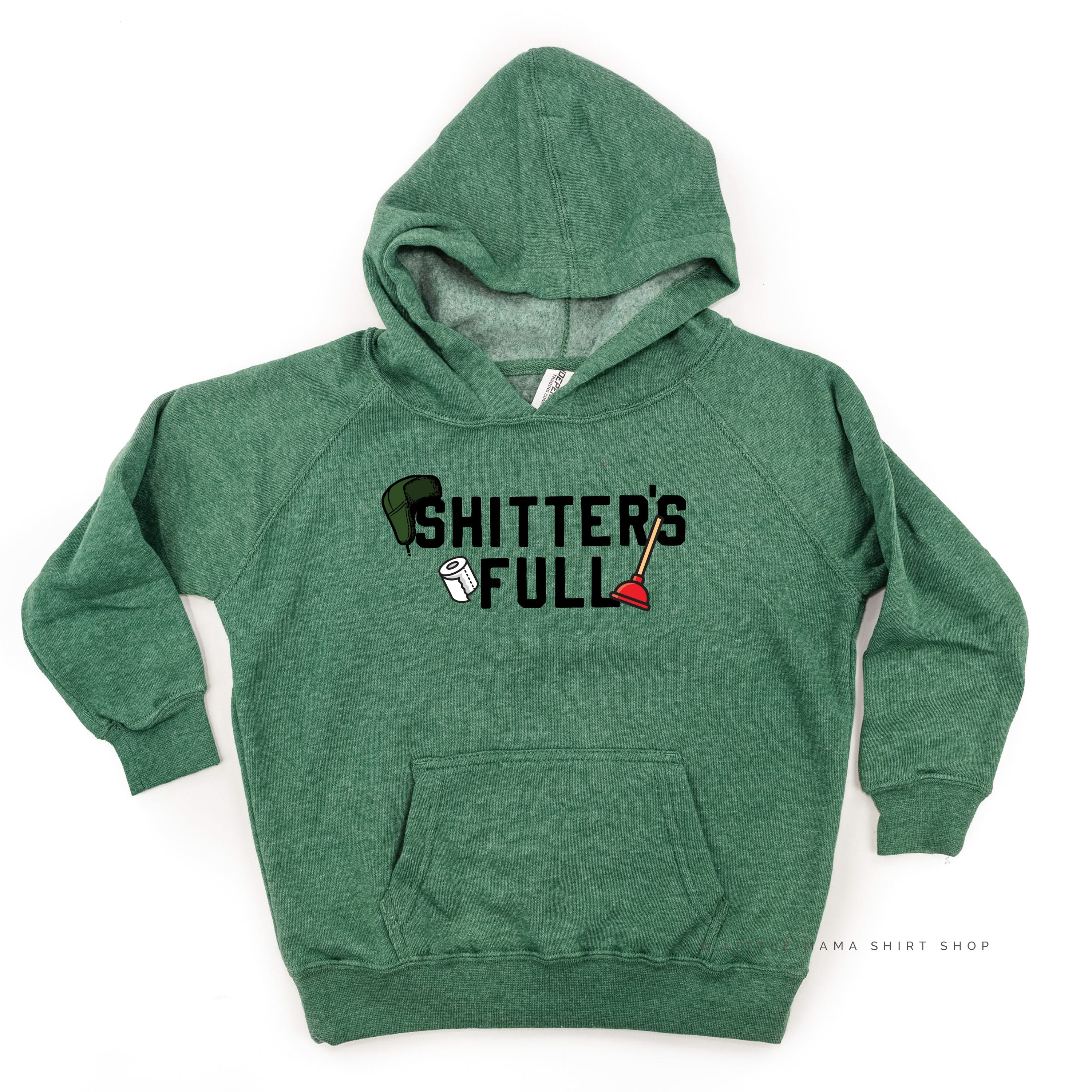 Shitter's Full - Child Hoodie