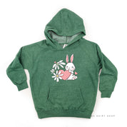 Vintage Love Bunny - Child HOODIE Little Mama Shirt Shop LLC