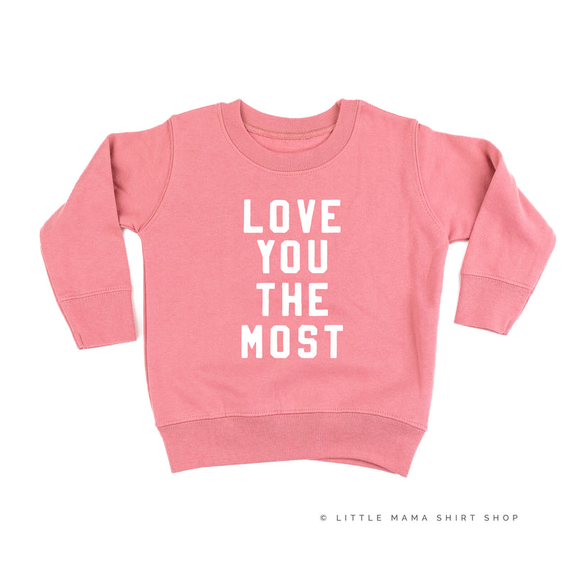 Love You The Most - Child Sweater