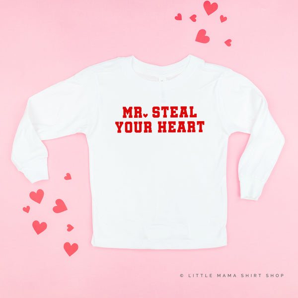 Mr. Steal Your Heart - Child LONG SLEEVE Tee