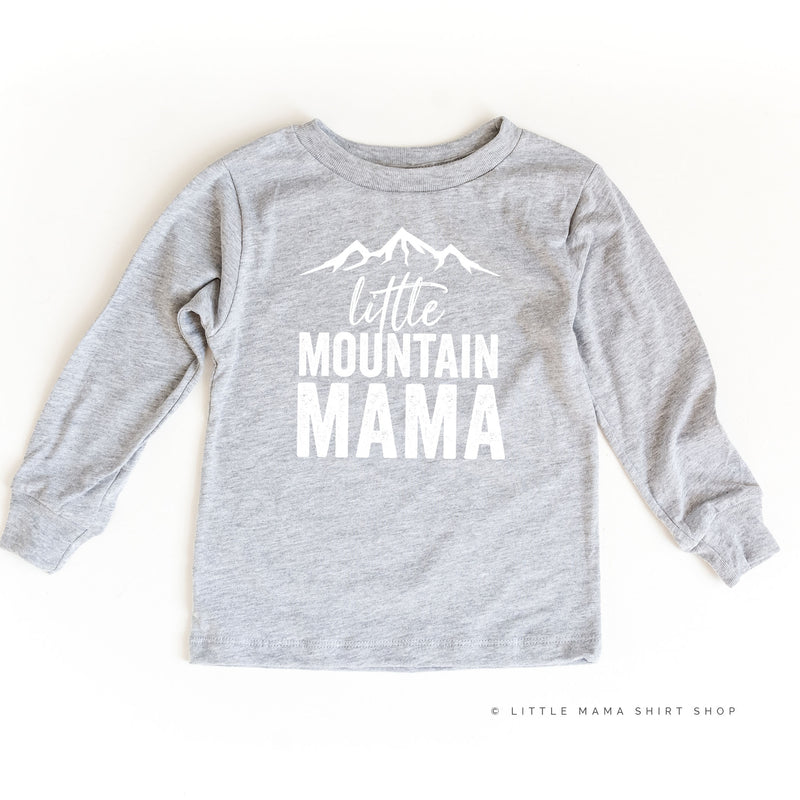 Little Mountain Mama - Long Sleeve Child Shirt