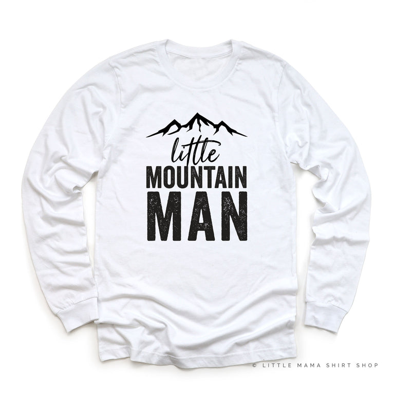 Little Mountain Man - Long Sleeve Child Shirt