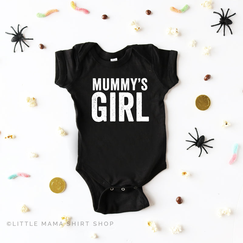 Mummy - Mummy's Girl - Set of 2 Black Tees