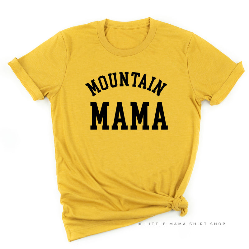 MOUNTAIN MAMA - VARSITY - Unisex Tee