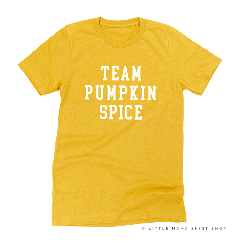 TEAM PUMPKIN SPICE - Unisex Tee