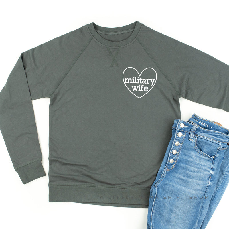Military Wife ♥ - Lightweight Pullover Sweater