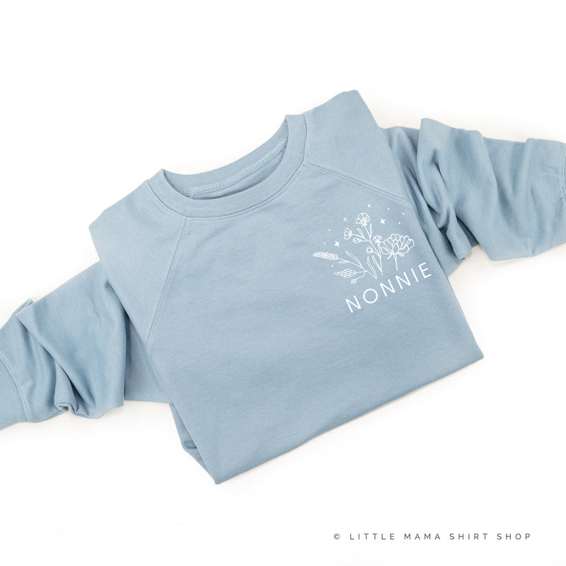 NONNIE - Bouquet - Pocket Size ﻿- Lightweight Pullover Sweater