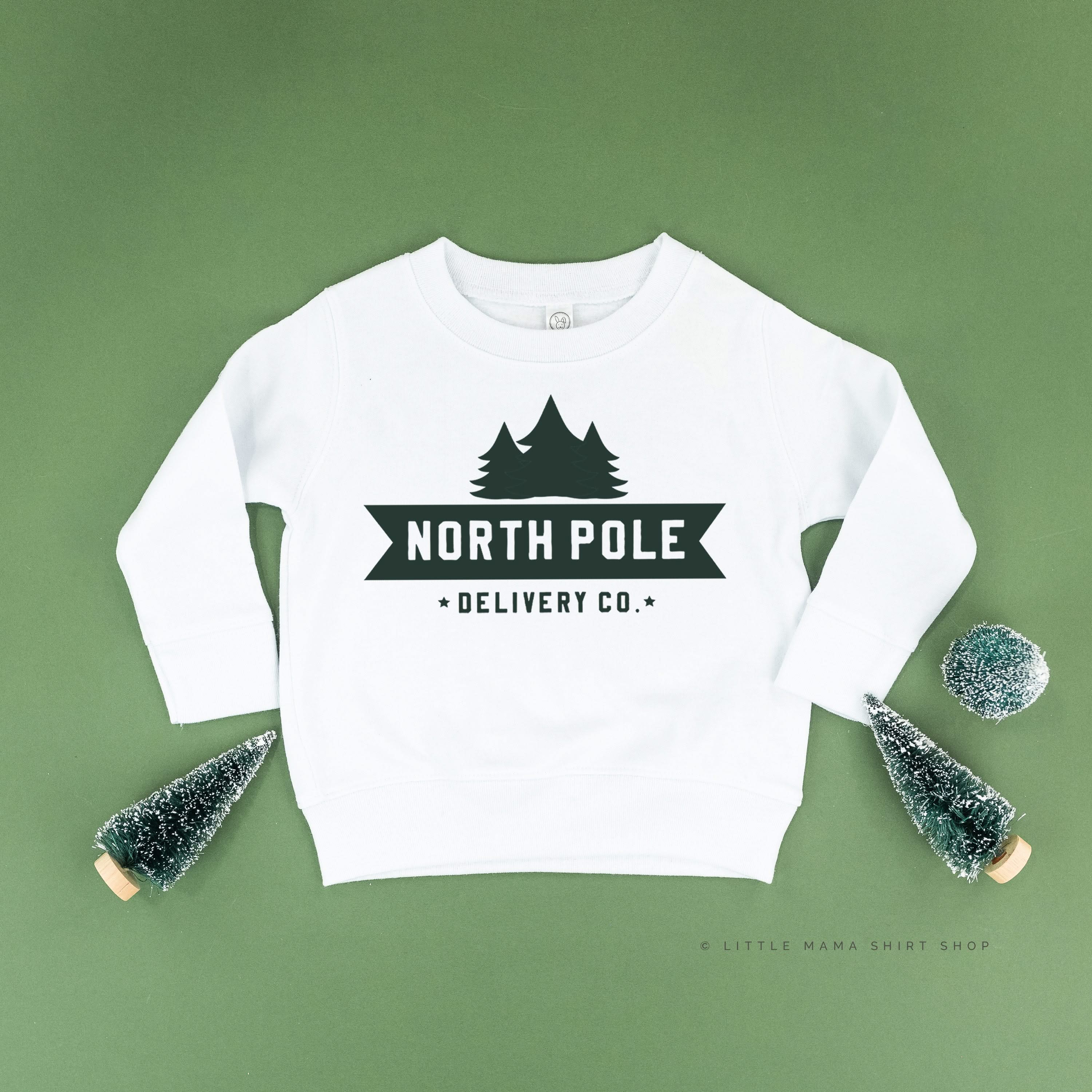 North Pole Delivery Co. - Child Sweater Little Mama Shirt Shop