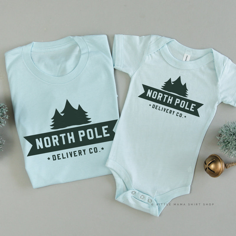 North Pole Delivery Co. - Set of 2 Unisex Tees