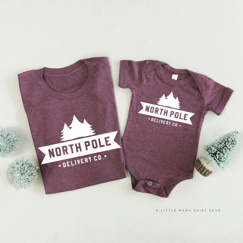 North Pole Delivery Co. - Set of 2 Unisex Tees