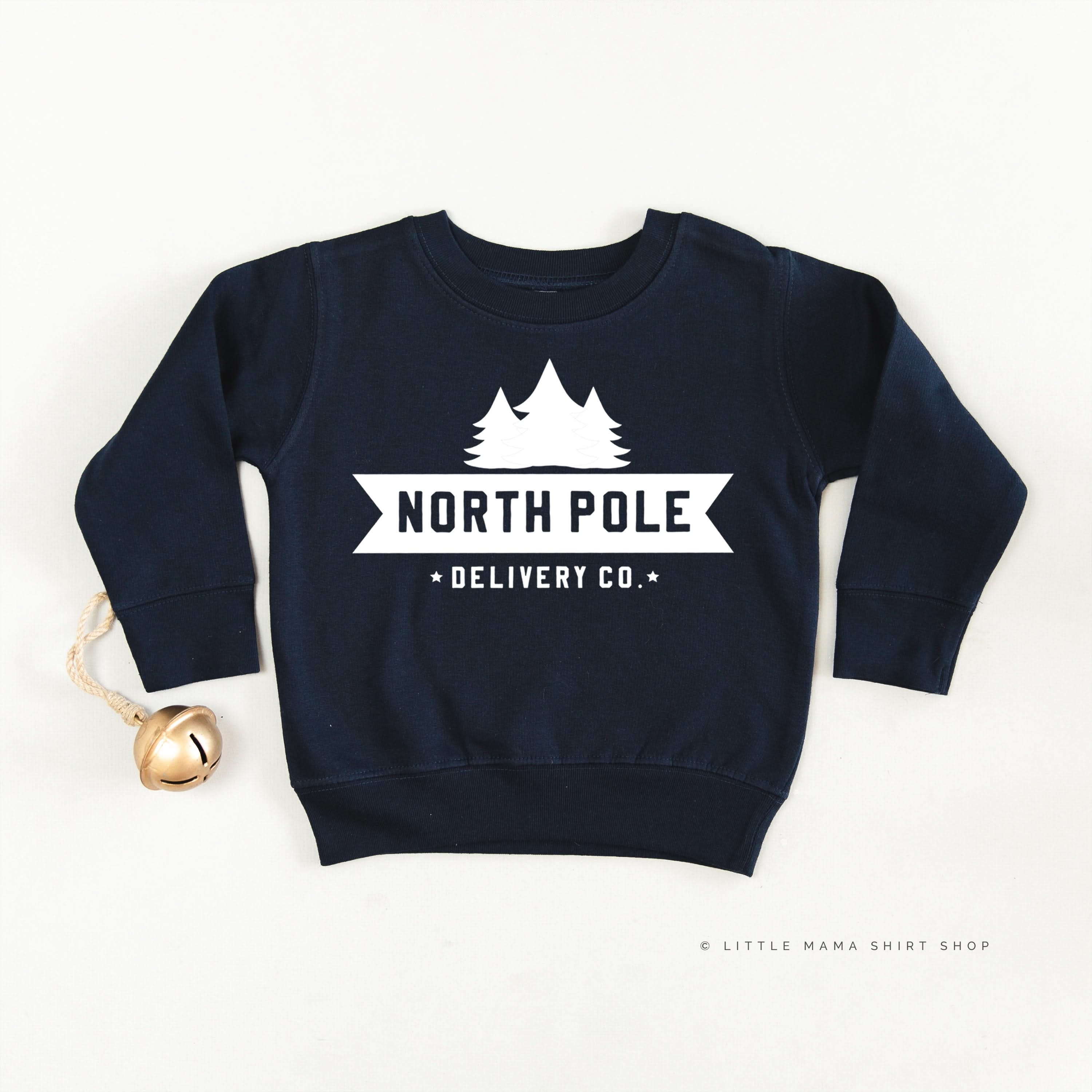 North Pole Delivery Co. - Child Sweater Little Mama Shirt Shop