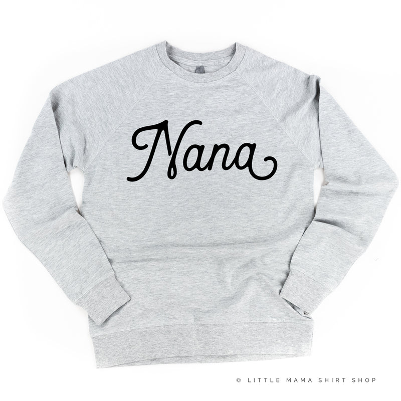Nana - (Script) - Lightweight Pullover Sweater