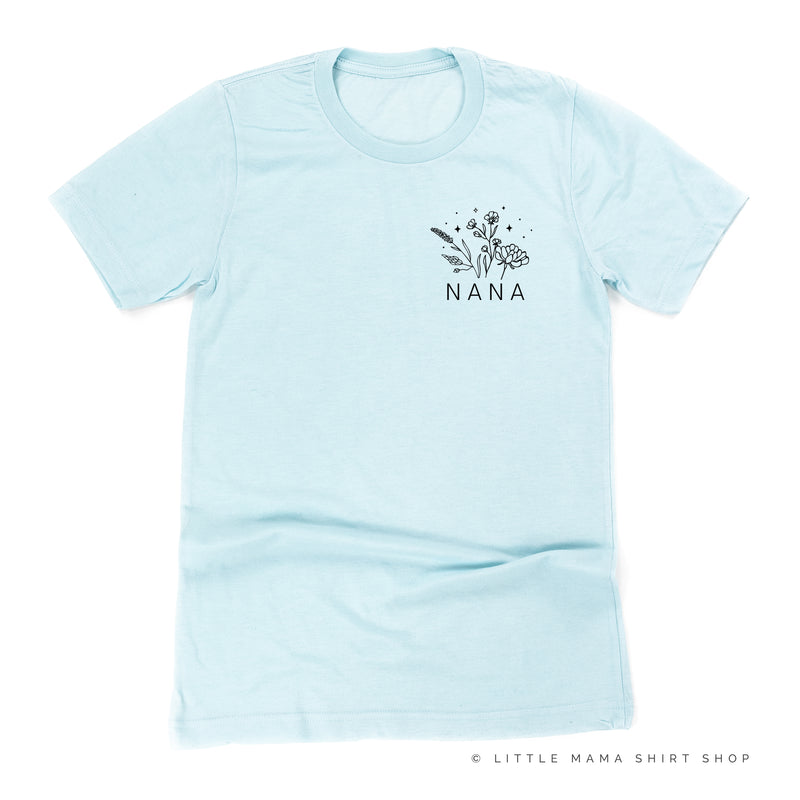 NANA - Bouquet - Pocket Size ﻿- Unisex Tee