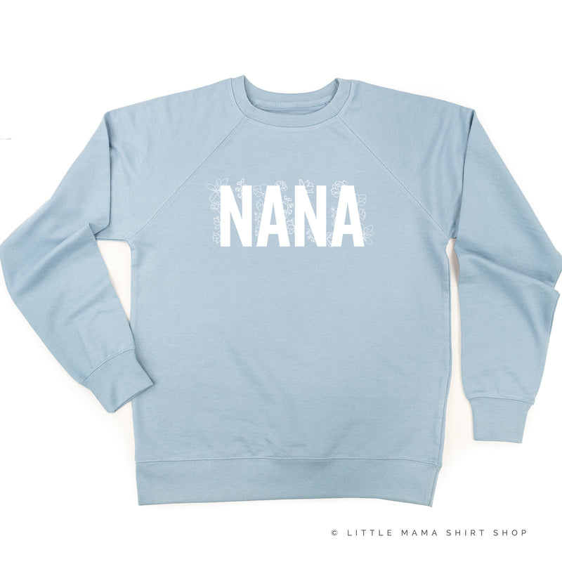 NANA - Floral - Lightweight Pullover Sweater