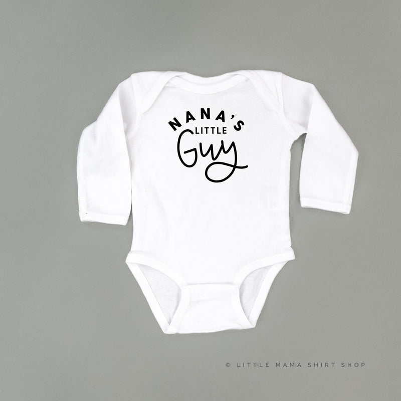 Nana's Little Guy - Long Sleeve Child Shirt