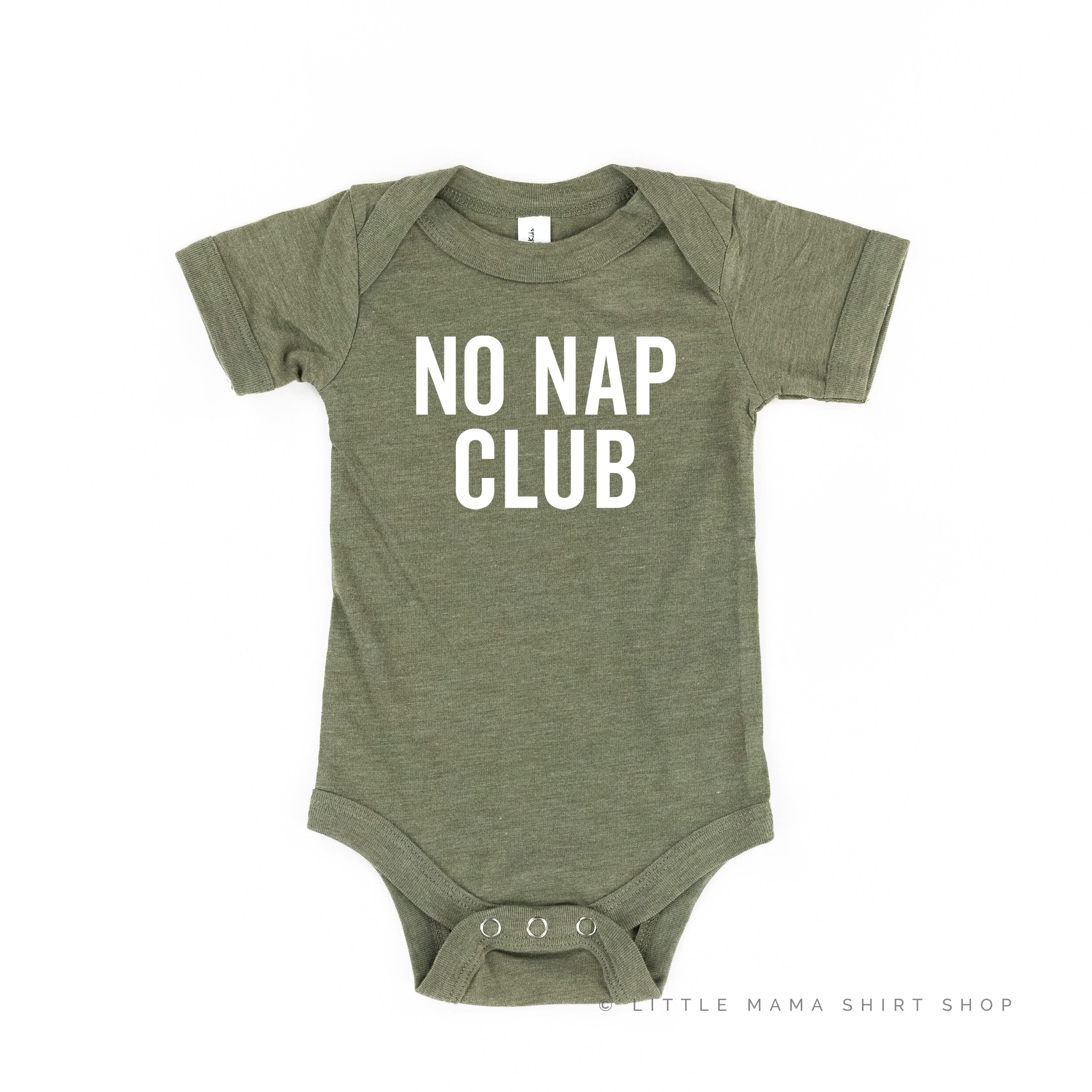 NO NAP CLUB - Child Shirt Little Mama Shirt Shop