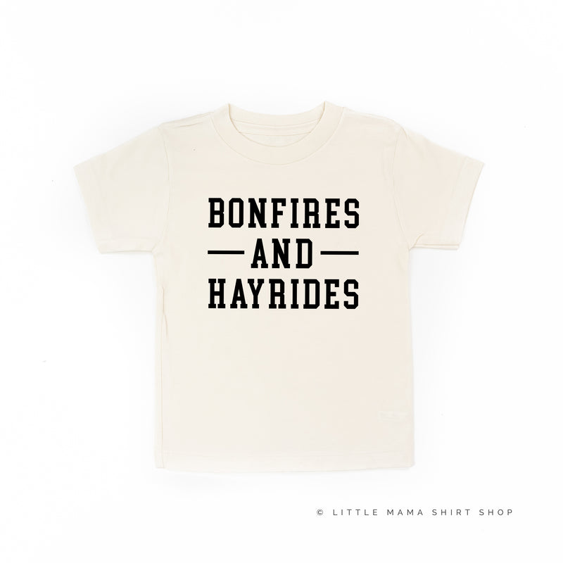 BONFIRES AND HAYRIDES - Short Sleeve Child Shirt