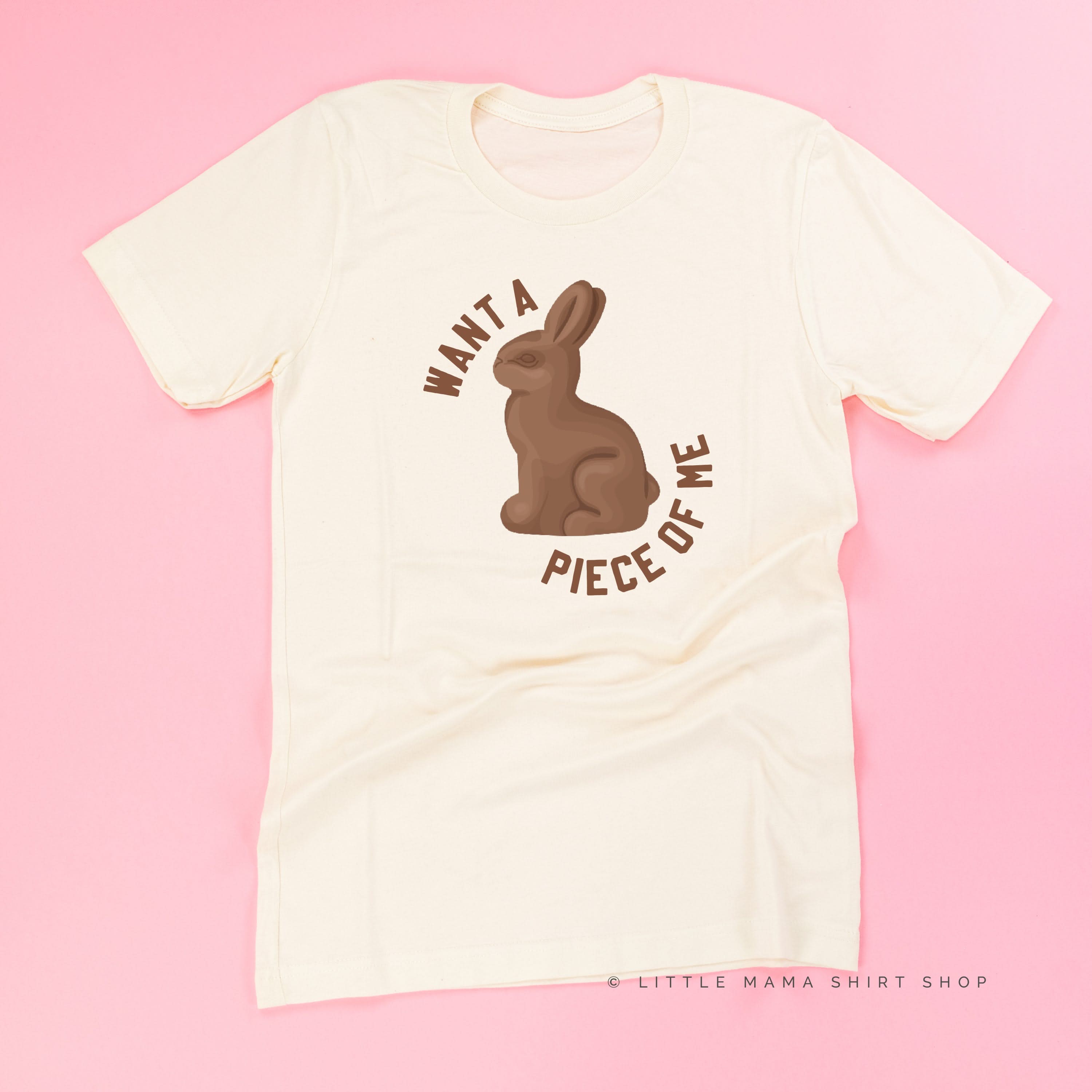Want A Piece Of Me - Unisex Tee Little Mama Shirt Shop