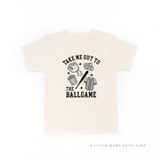 Take Me Out to the Ballgame - Short Sleeve Child Shirt Little Mama Shirt Shop