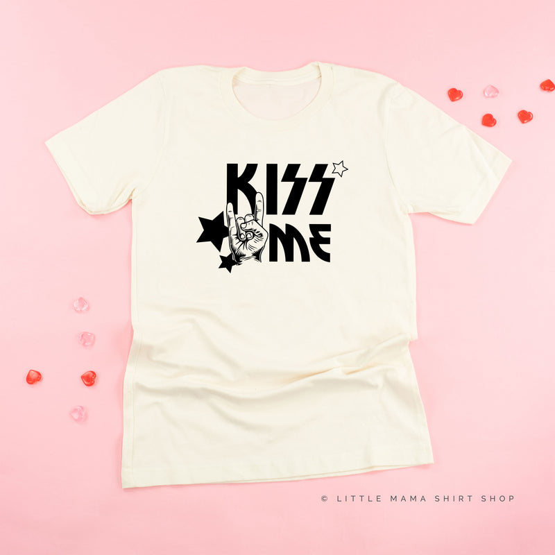 Kiss Me - Valentine Band Tee - Unisex Tee