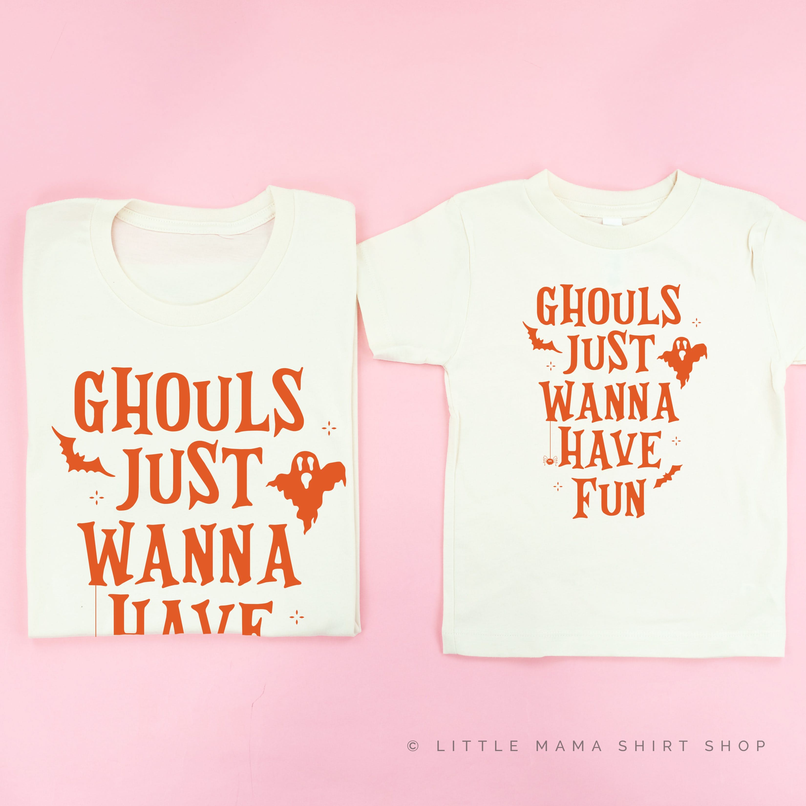 Ghouls Just Wanna Have Fun - Set of 2 Matching Tees