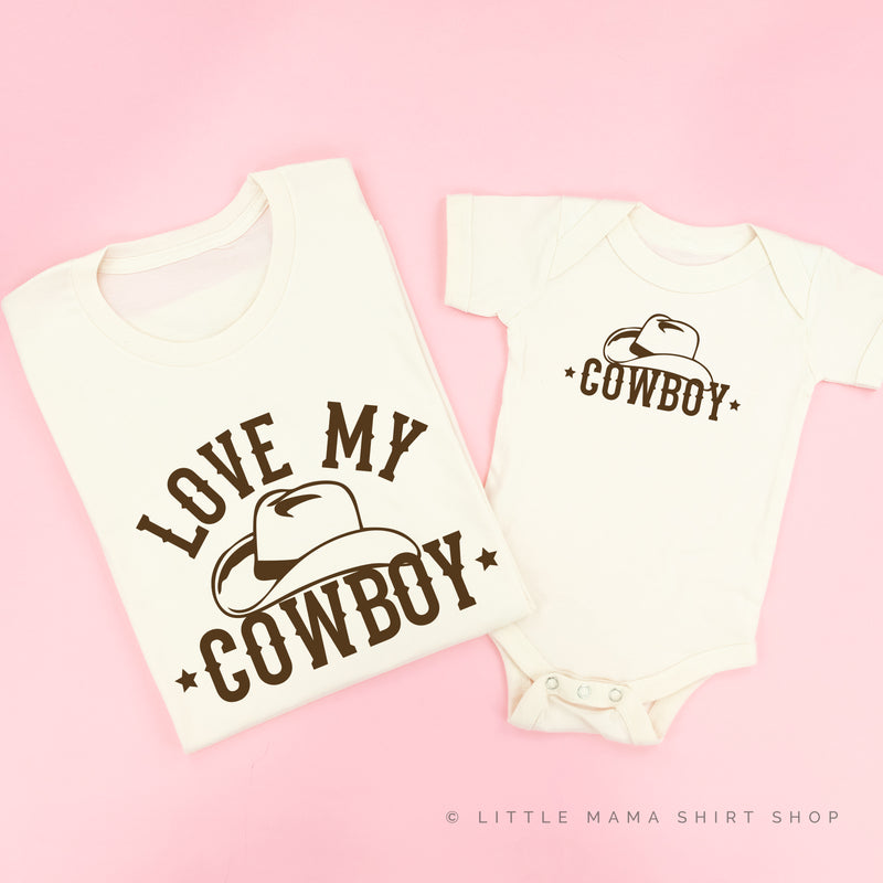 Love My Cowboy / Cowboy - Set of 2 Shirts