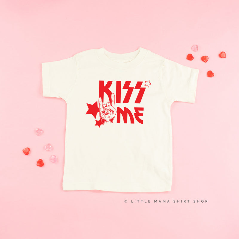 Kiss Me - Valentine Band Tee - Child Tee