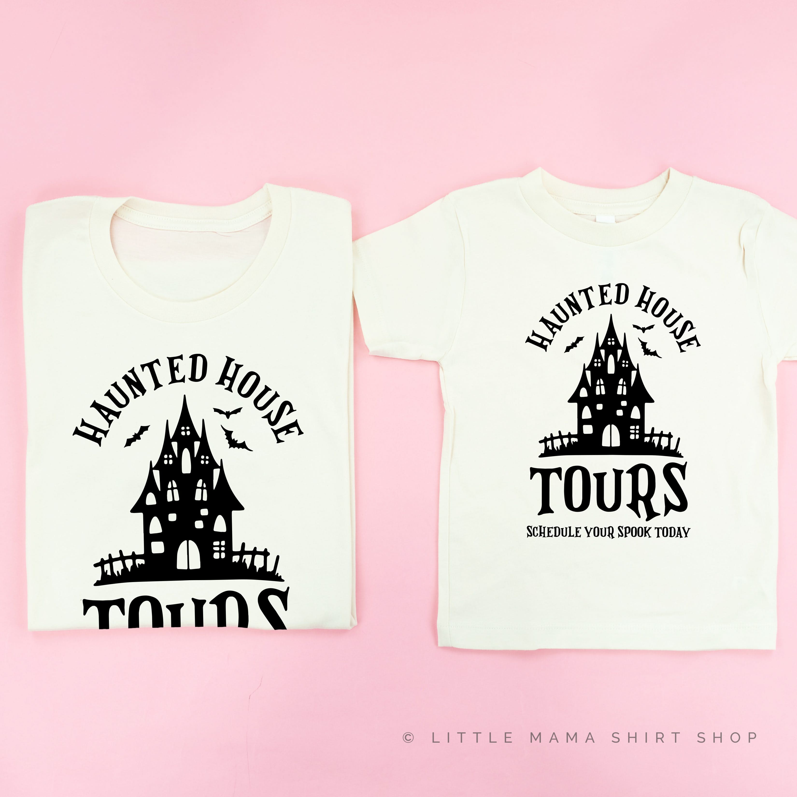 Haunted House Tours - Set of 2 Matching Tees