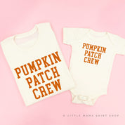 Pumpkin Patch Crew - Set of 2 Matching Tees