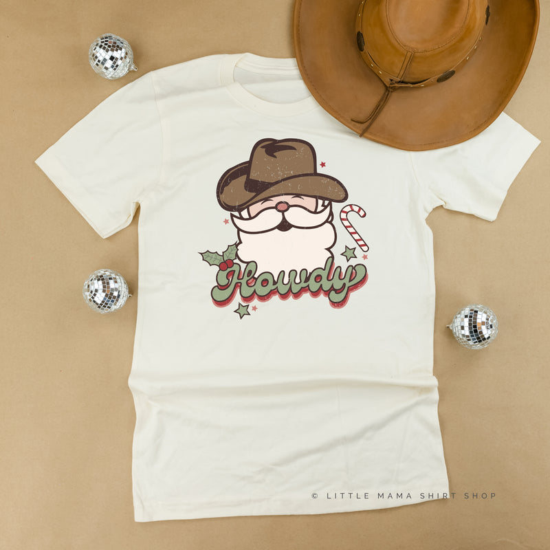 Howdy - Cowboy Santa - Unisex Tee