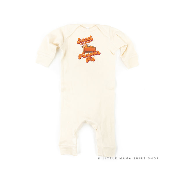 Sweet Little Slice of Pumpkin Pie - One Piece Baby Sleeper