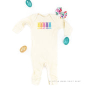 Love My Peeps - Neon - Baby Sleeper Little Mama Shirt Shop