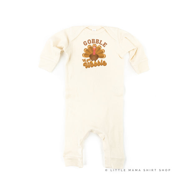 Gobble 'Til Ya Wobble - One Piece Baby Sleeper