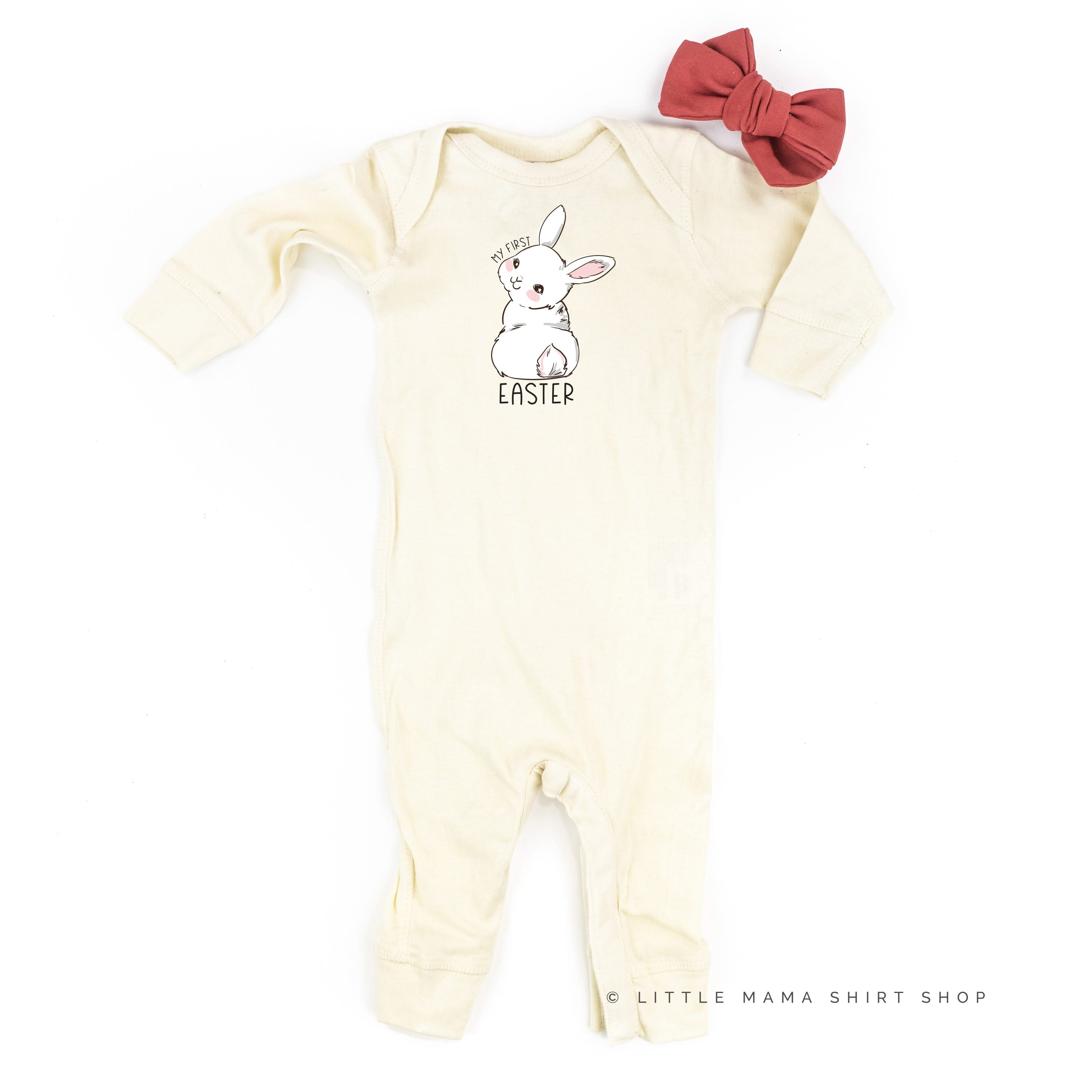 My First Easter - Baby Sleeper Little Mama Shirt Shop