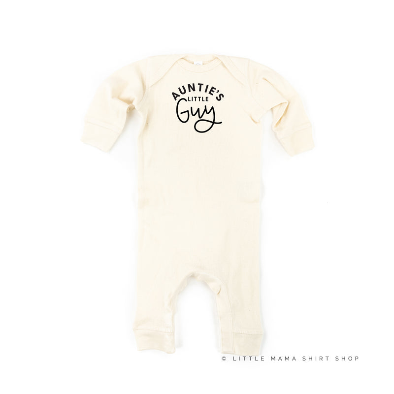 Auntie's Little Guy - One Piece Baby Sleeper