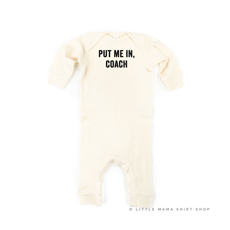 Put Me In, Coach - One Piece Baby Sleeper